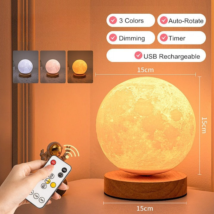 Lampe Lune Flottante 18cm