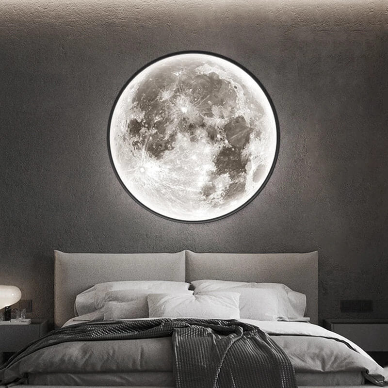 lampe pleine lune murale